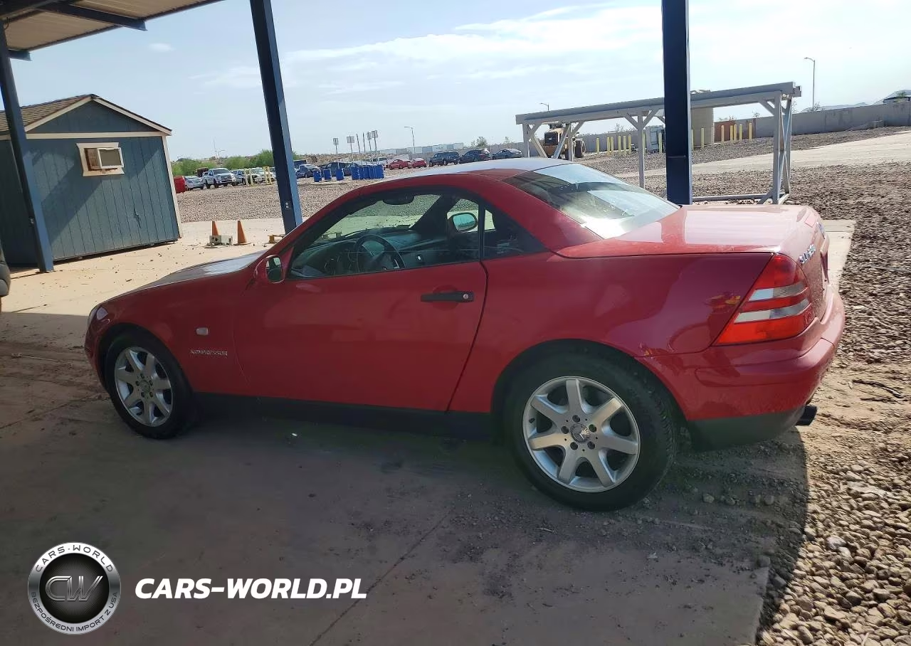 1998 Mercedes-Benz Slk 230 Kompressor VIN:WDBKK47F5WF027753 - 2