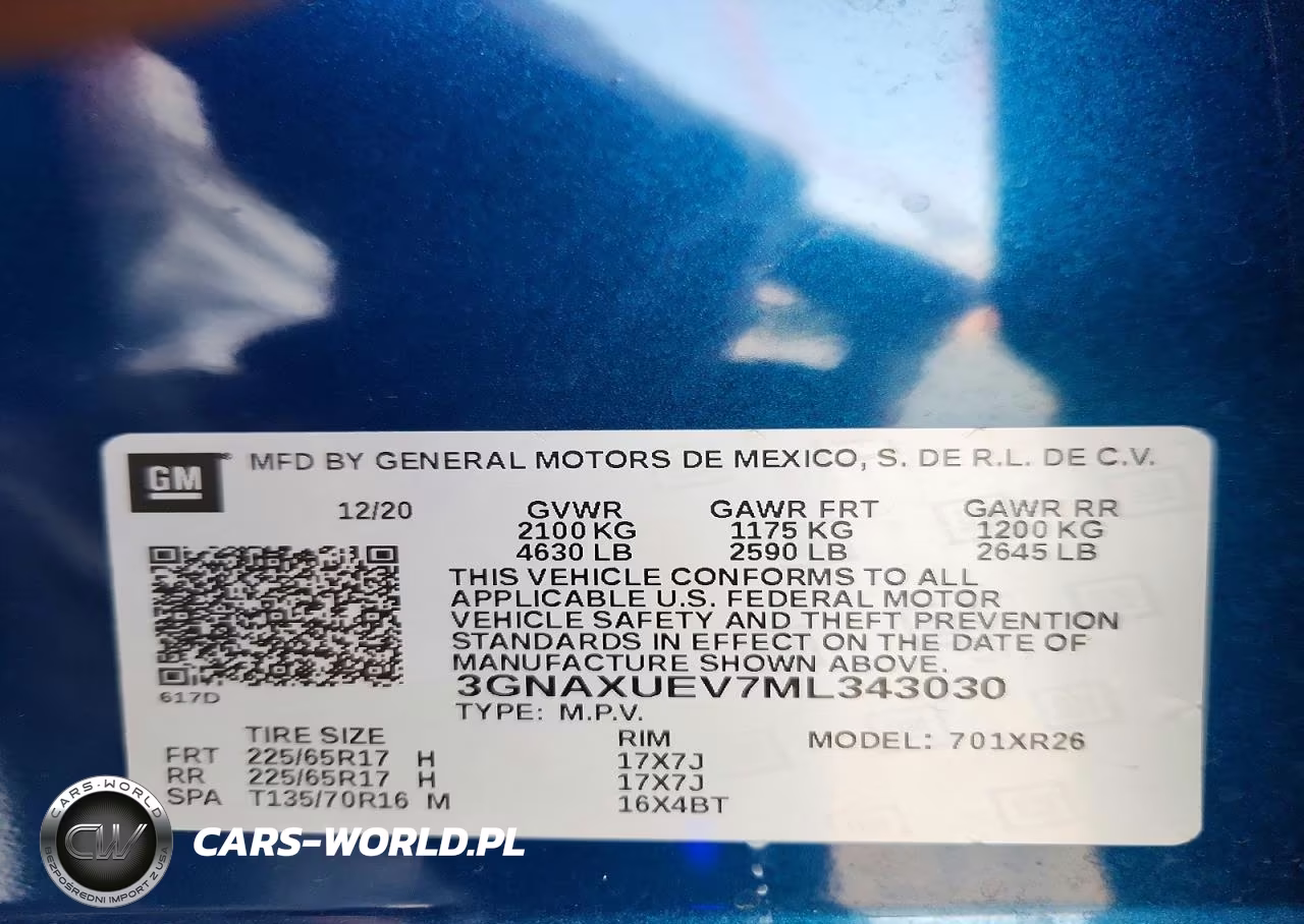 2021 Chevrolet Equinox Lt VIN:3GNAXUEV7ML343030 - 13