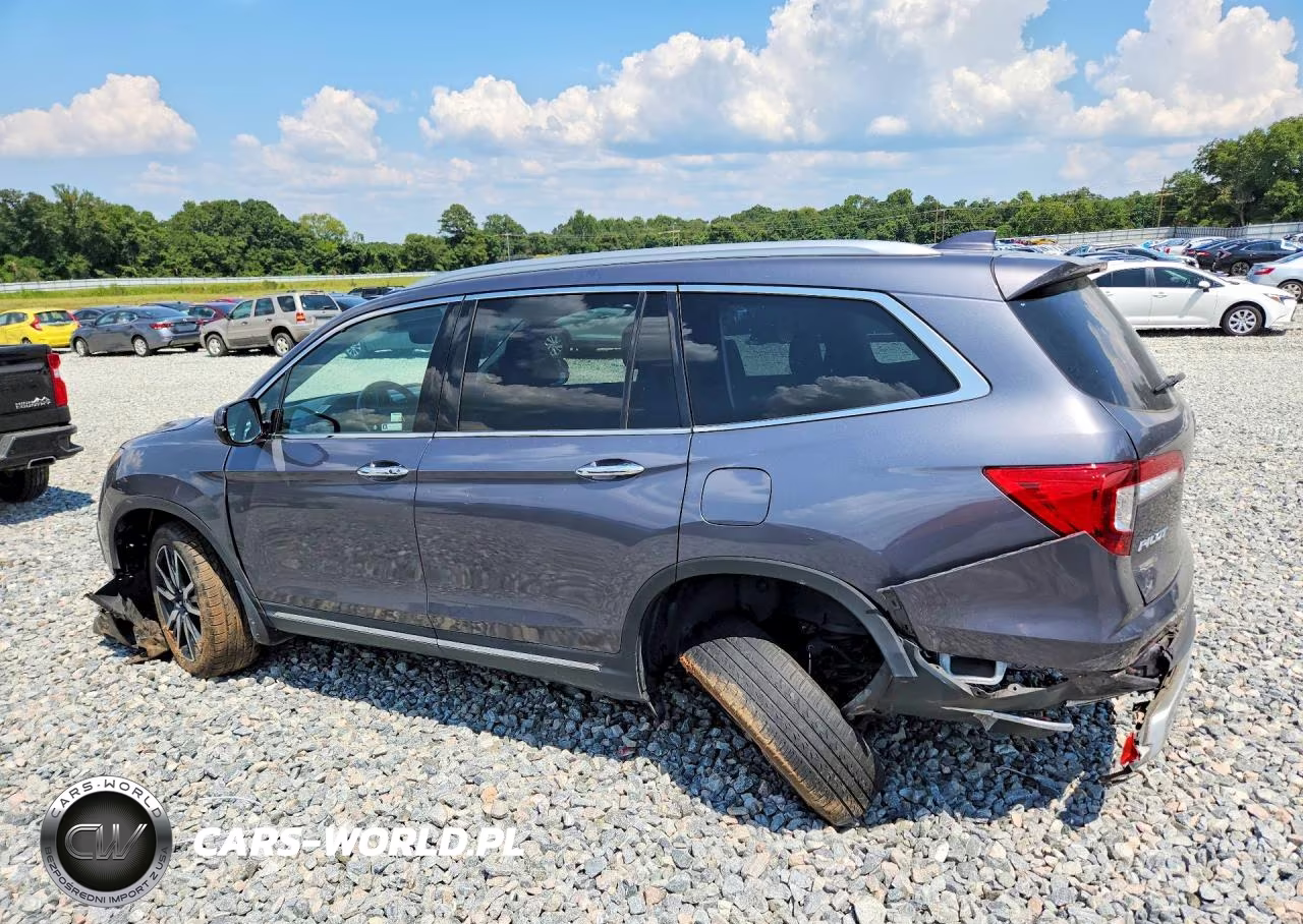 2019 Honda Pilot Touring VIN:5FNYF5H61KB034170 - 2