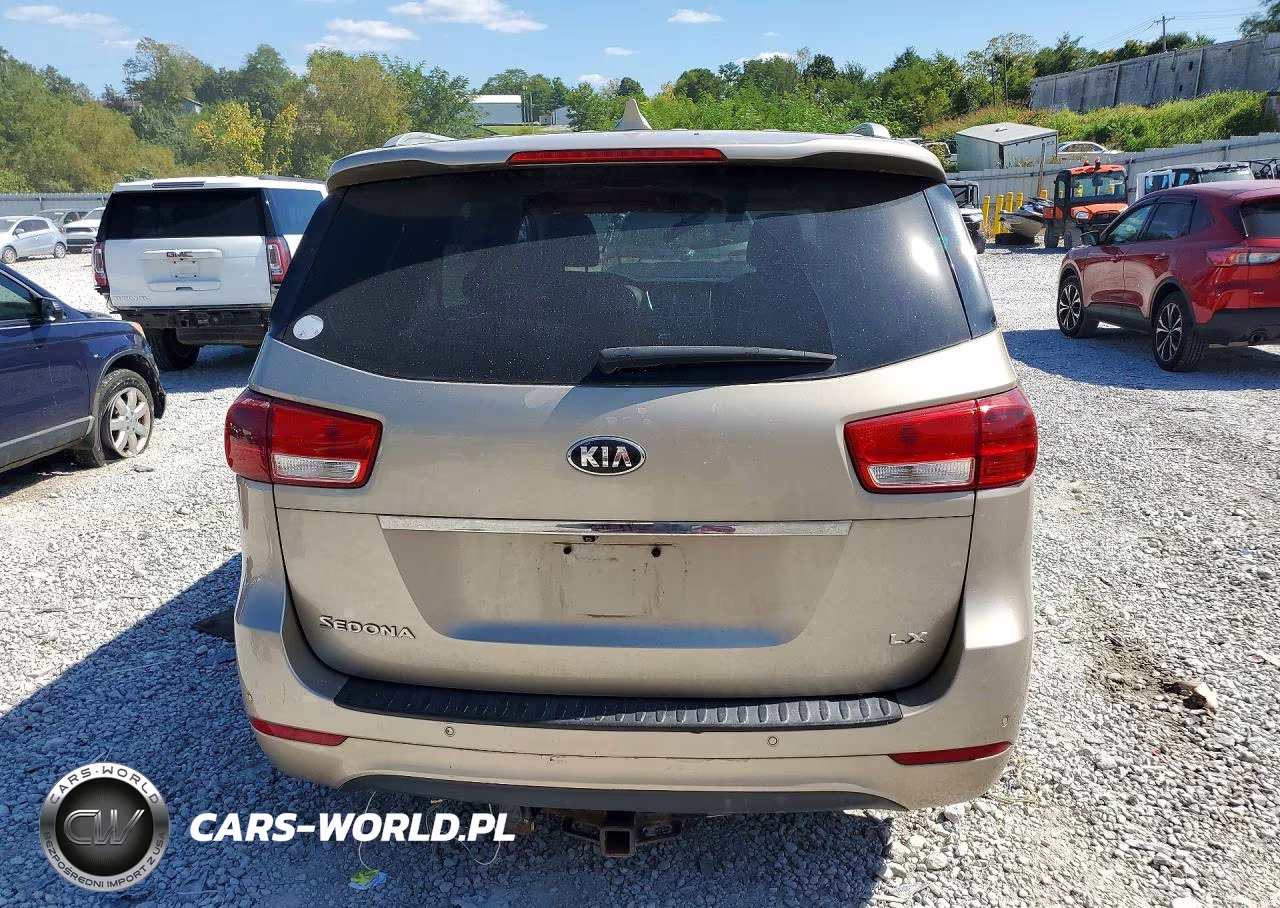 2016 Kia Sedona Lx VIN:KNDMB5C1XG6084803 - 6