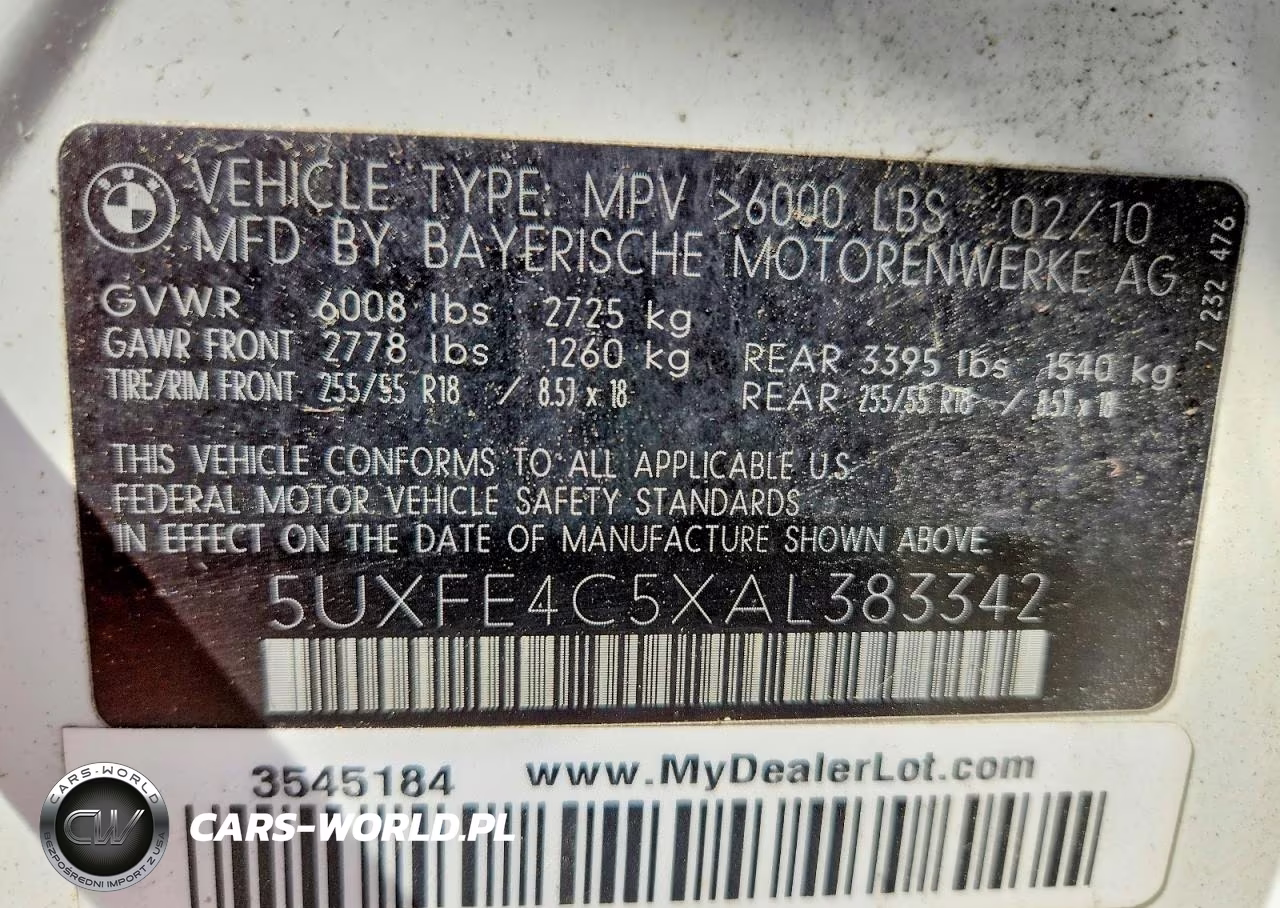 2010 BMW X5 xDrive30I VIN:5UXFE4C5XAL383342 - 14