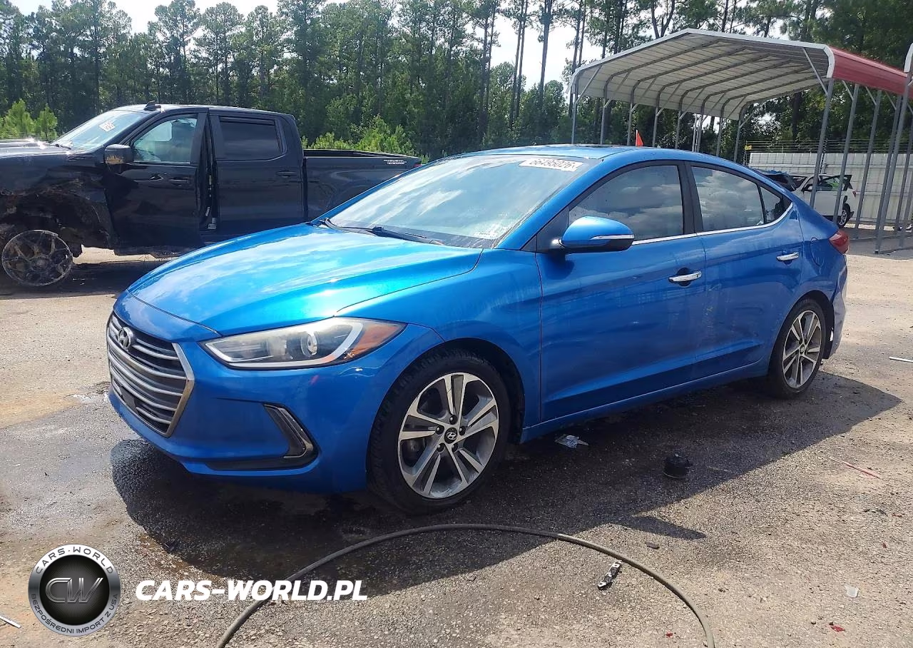 2017 Hyundai Elantra Limited VIN:KMHD84LF0HU228839 - 1