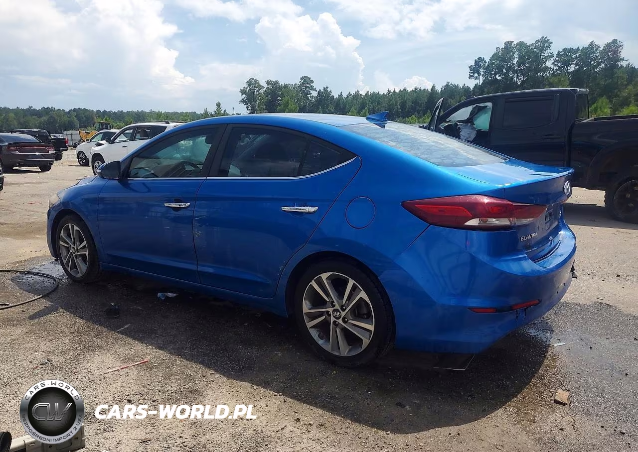 2017 Hyundai Elantra Limited VIN:KMHD84LF0HU228839 - 2