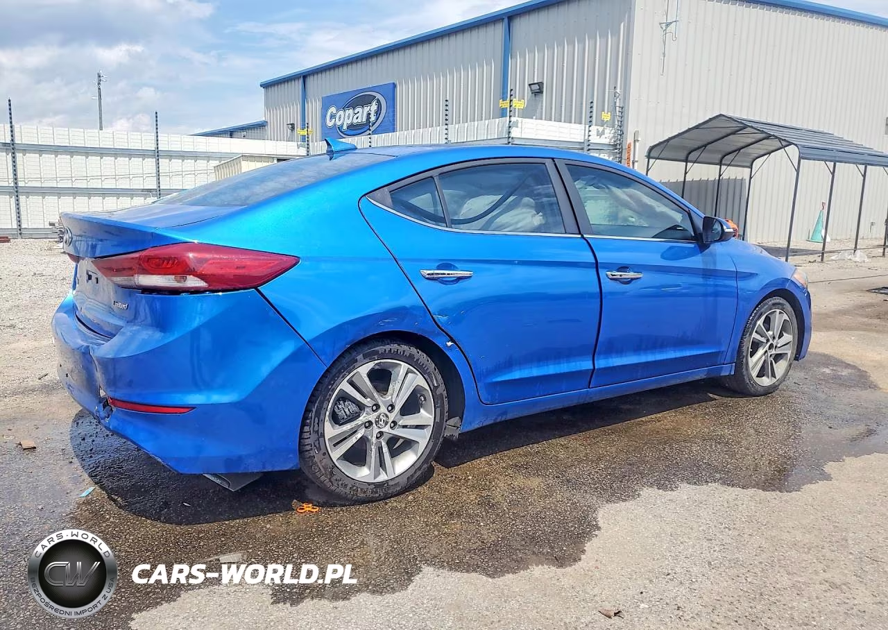 2017 Hyundai Elantra Limited VIN:KMHD84LF0HU228839 - 3