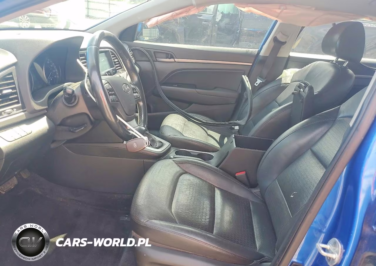 2017 Hyundai Elantra Limited VIN:KMHD84LF0HU228839 - 7