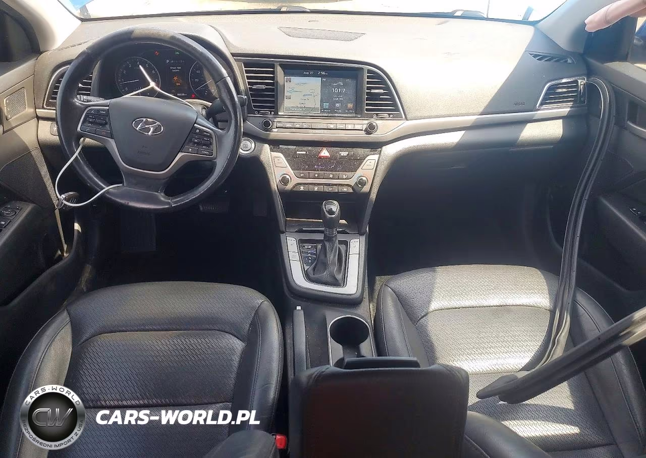 2017 Hyundai Elantra Limited VIN:KMHD84LF0HU228839 - 8