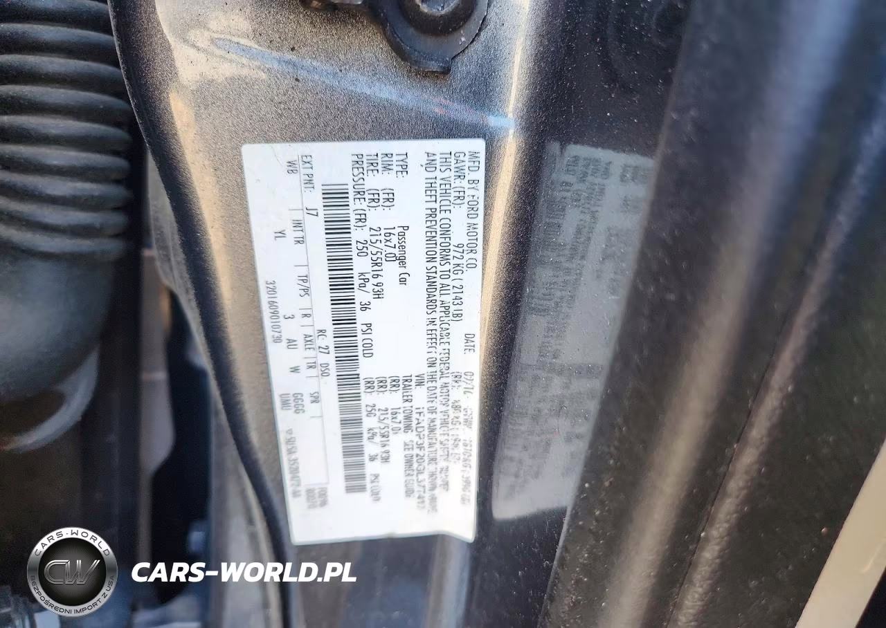 2016 Ford Focus Se VIN:1FADP3F20GL377417 - 12