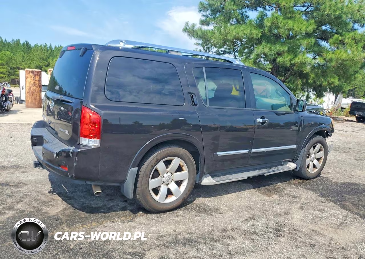 2014 Nissan Armada Sl VIN:5N1BA0ND2EN606763 - 3