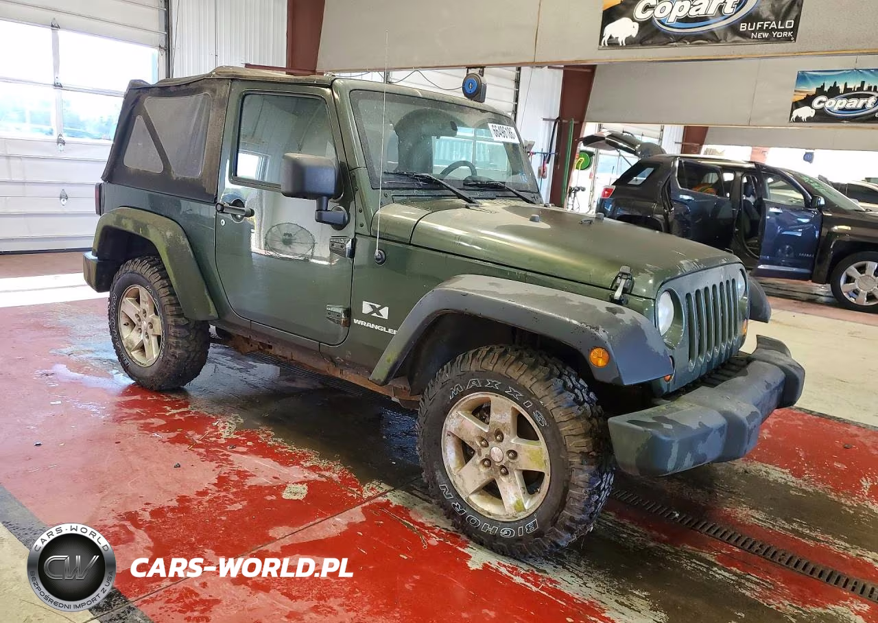 2007 Jeep Wrangler X VIN:1J4FA24107L112144 - 4
