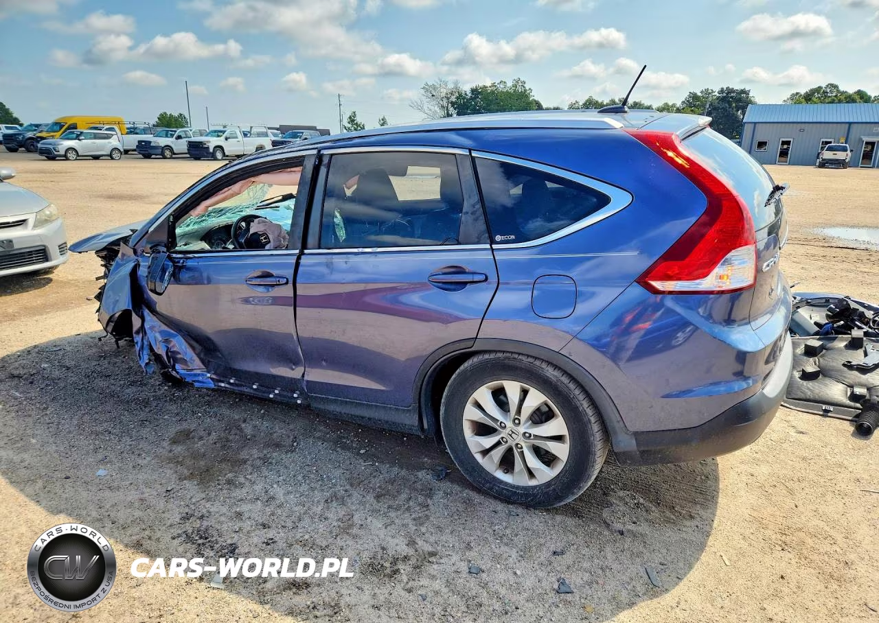 2012 Honda Cr-V Exl VIN:JHLRM3H77CC009296 - 2