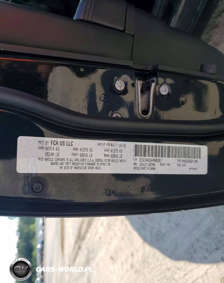 2017 Chrysler 300 Limited VIN:2C3CCAAG3HH506391 - 12