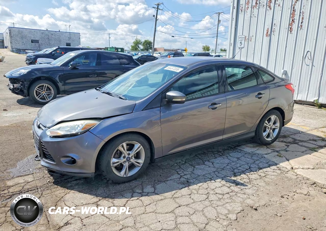2014 Ford Focus Se VIN:1FADP3F29EL336863 - 1