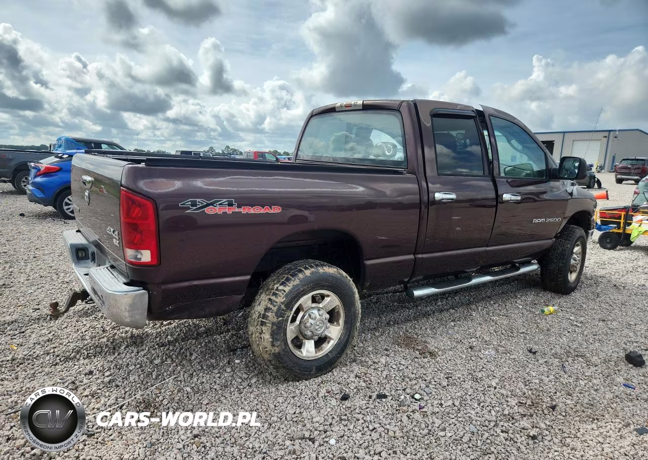 2005 Dodge Ram 2500 St VIN:3D7KS28C25G732622 - 3