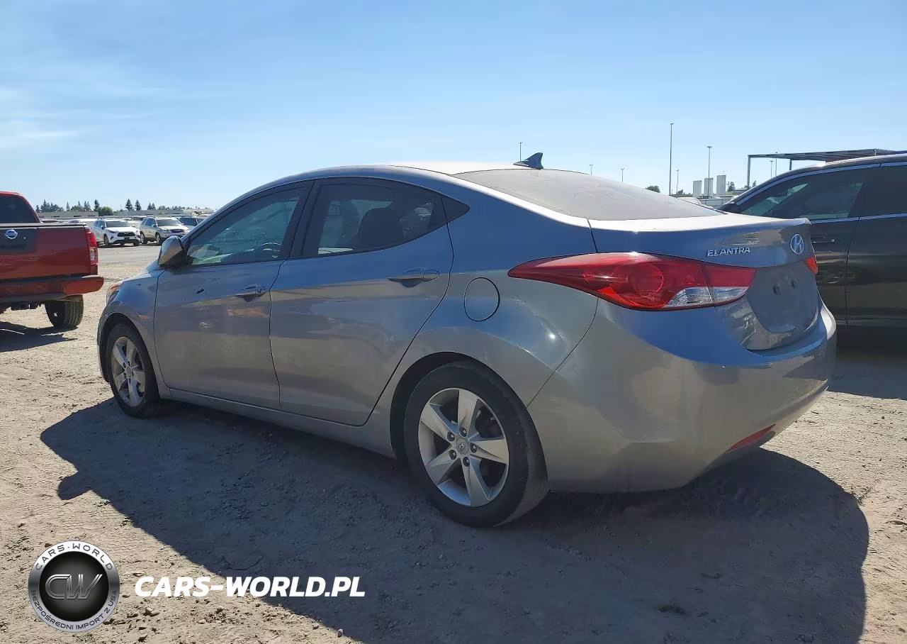 2011 Hyundai Elantra Gls VIN:KMHDH4AE9BU122651 - 2