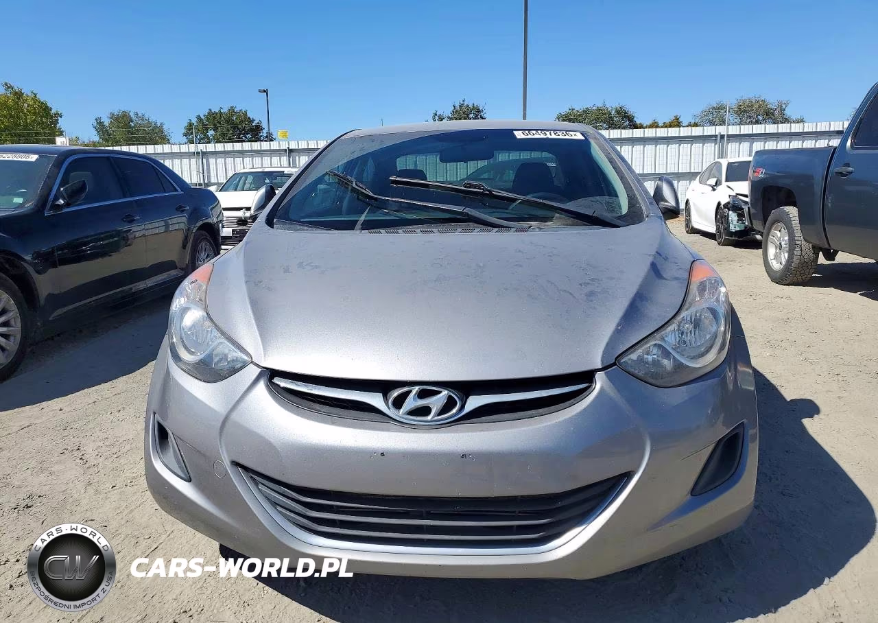 2011 Hyundai Elantra Gls VIN:KMHDH4AE9BU122651 - 5