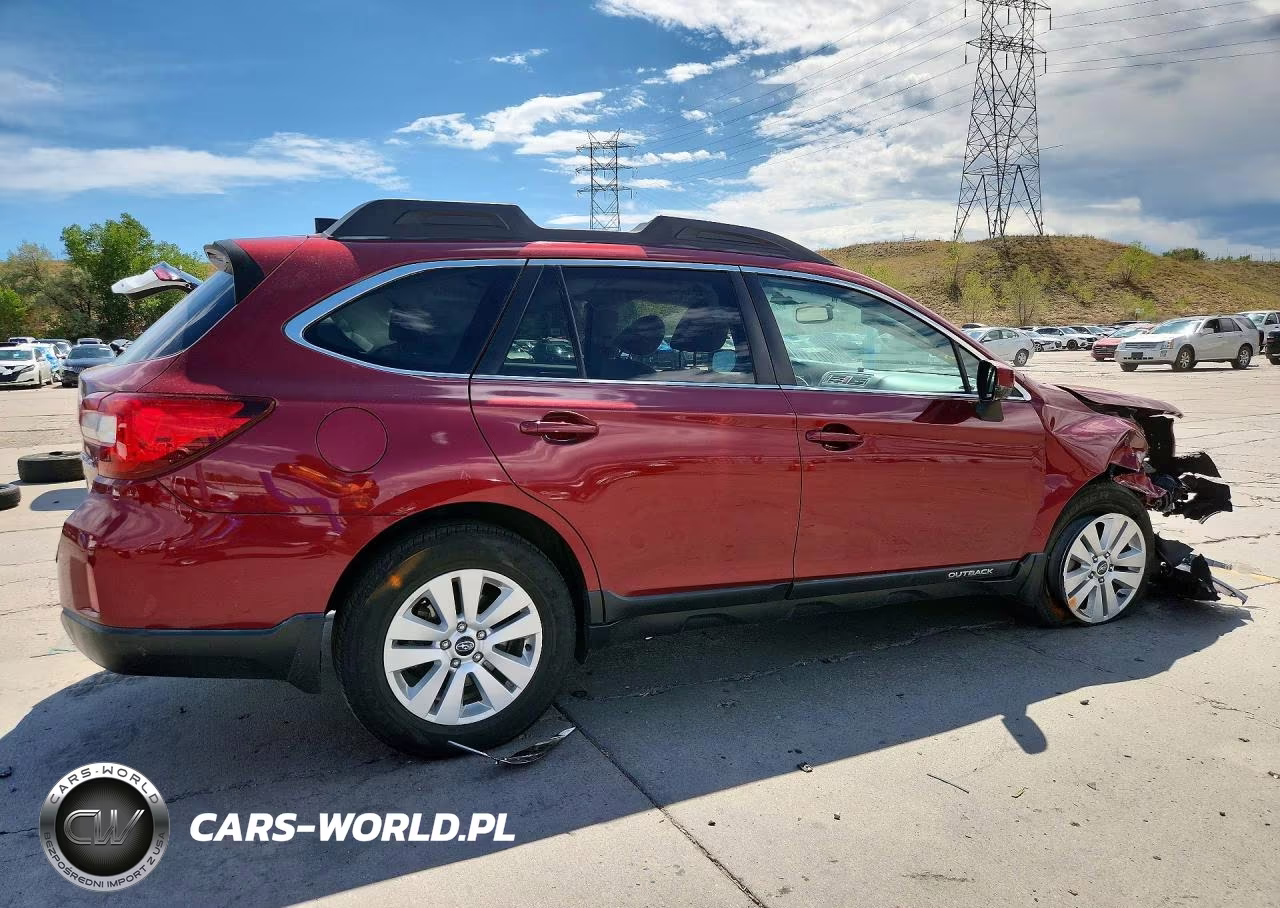 2016 Subaru Outback 2.5I Premium VIN:4S4BSBCC6G3203953 - 3