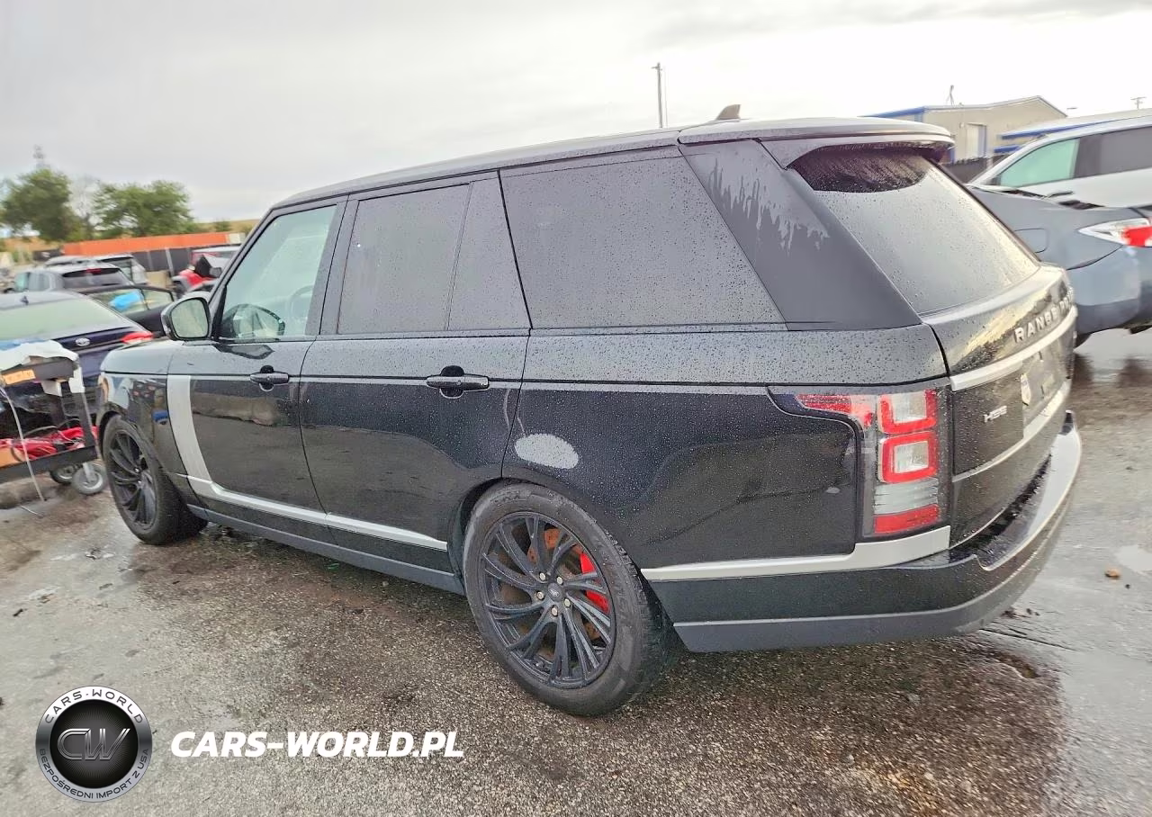 2016 Land Rover Range Rover Hse VIN:SALGS2PF1GA292432 - 2