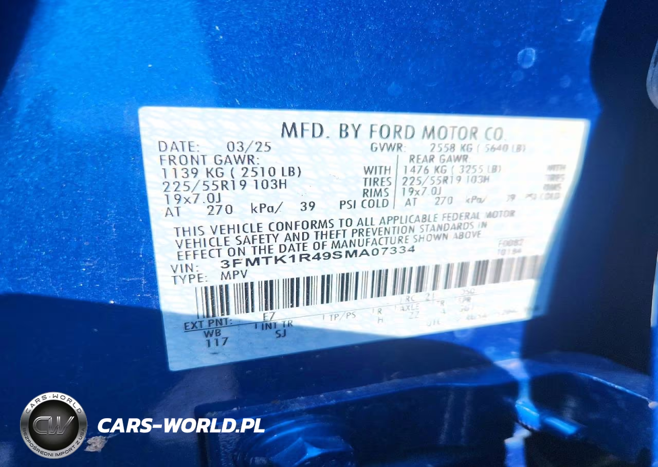 2025 Ford Mustang Mach-E Select VIN:3FMTK1R49SMA07334 - 13