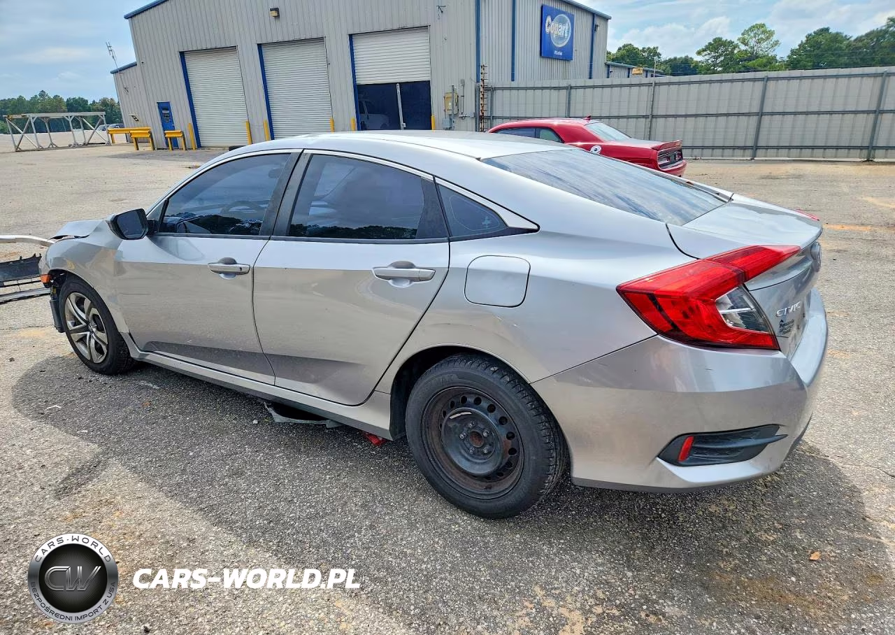 2018 Honda Civic Lx VIN:19XFC2F58JE008677 - 2