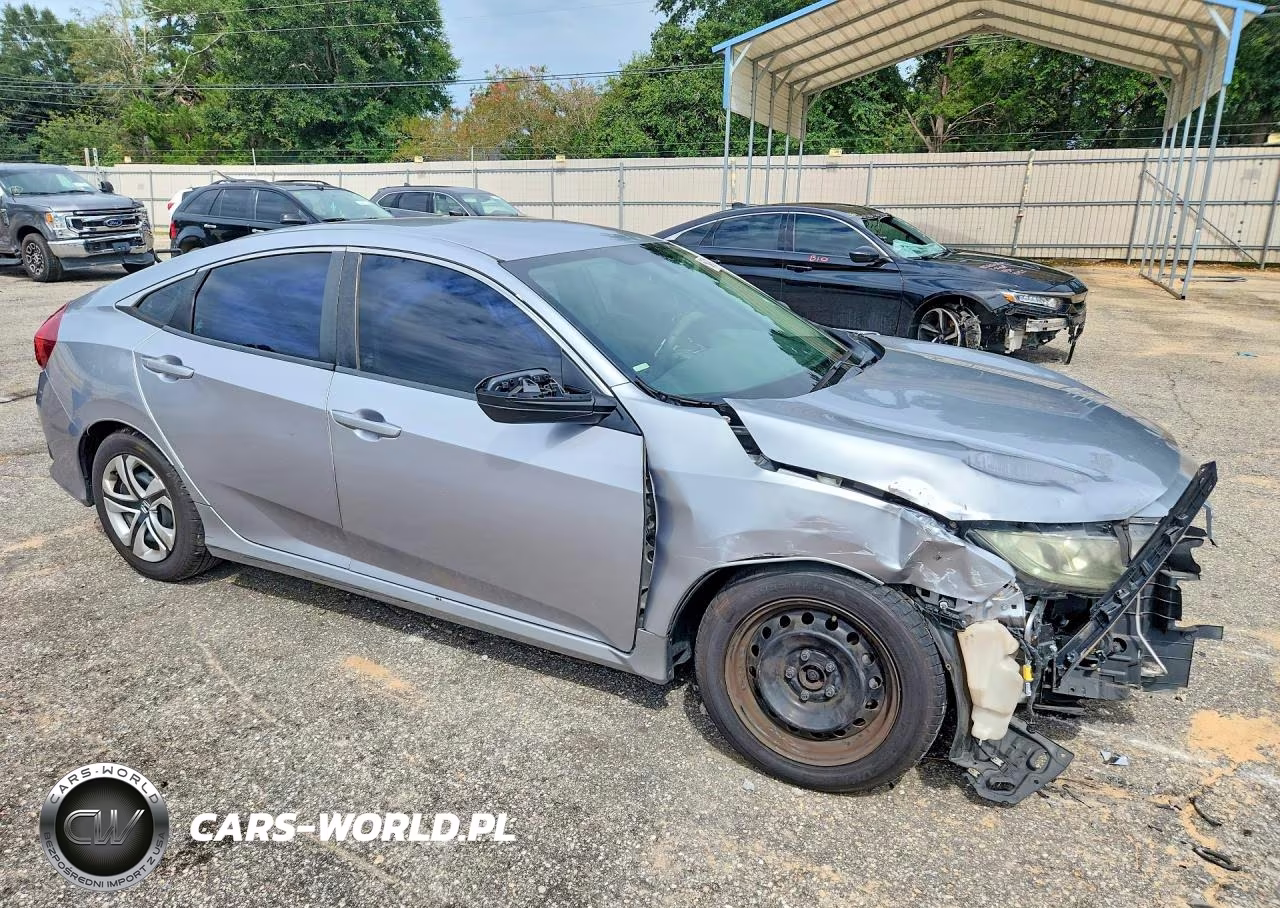 2018 Honda Civic Lx VIN:19XFC2F58JE008677 - 4