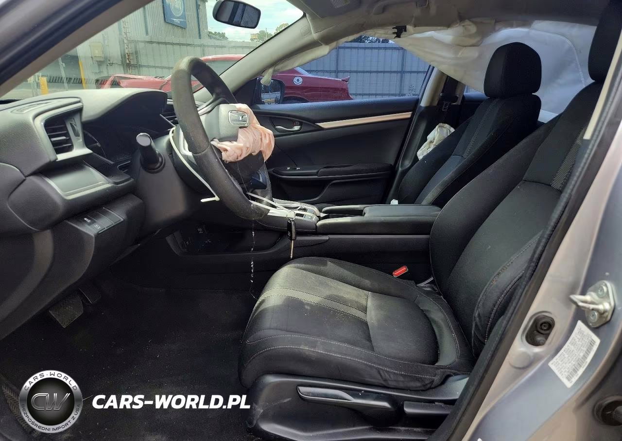 2018 Honda Civic Lx VIN:19XFC2F58JE008677 - 7