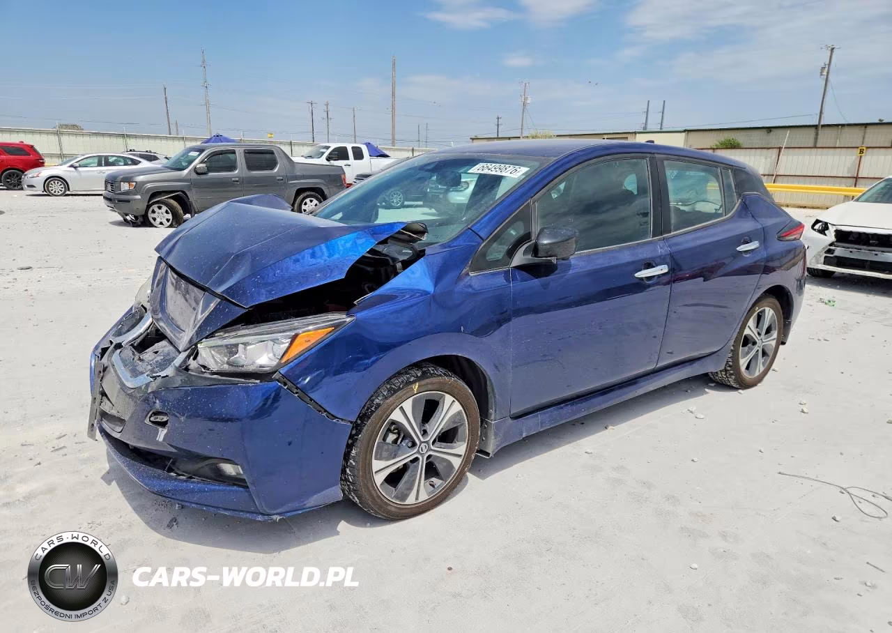 2022 Nissan Leaf Sv Plus VIN:1N4BZ1CV2NC564207 - 1