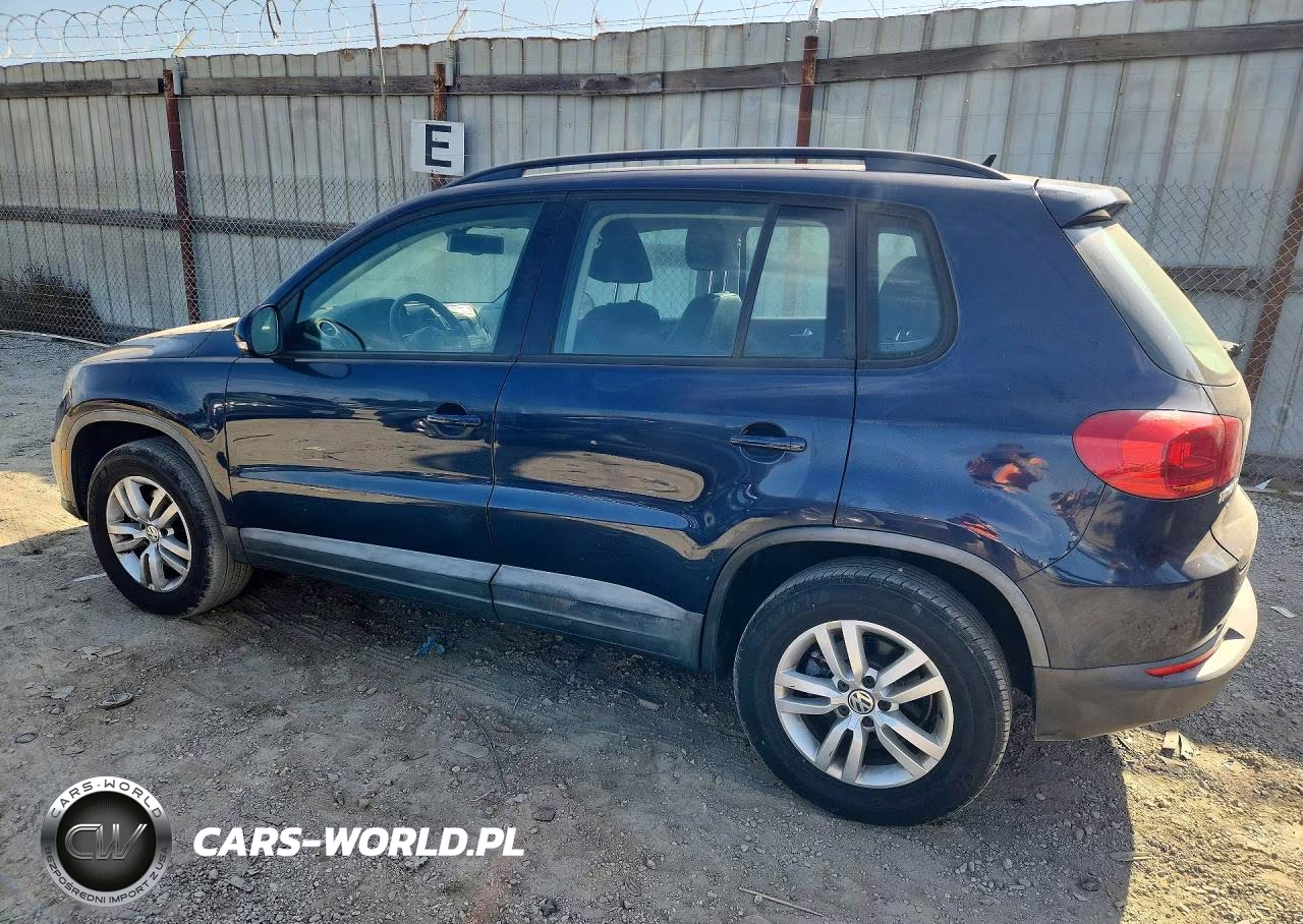 2016 Volkswagen Tiguan S VIN:WVGAV7AX1GW547498 - 2