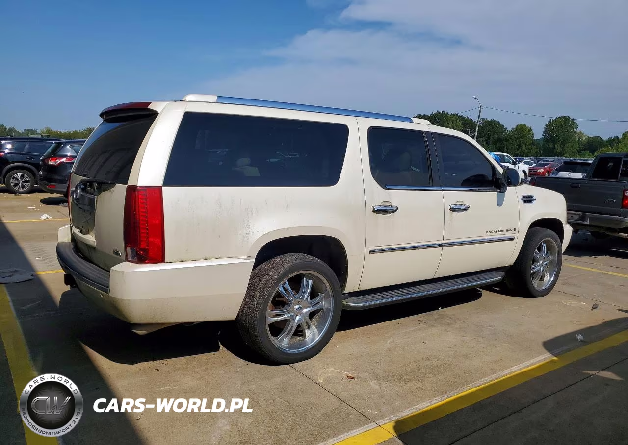 2007 Cadillac Escalade Esv VIN:1GYFK66897R201142 - 3