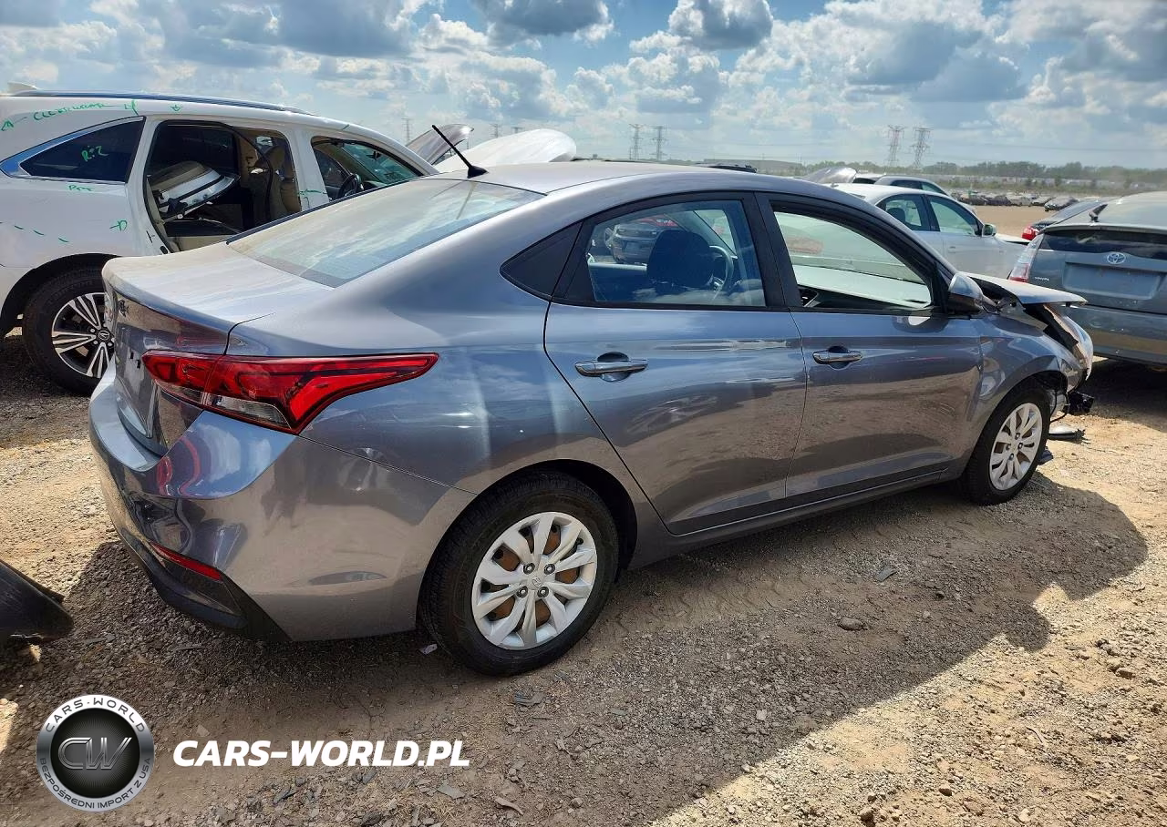 2019 Hyundai Accent Se VIN:3KPC24A32KE052859 - 3