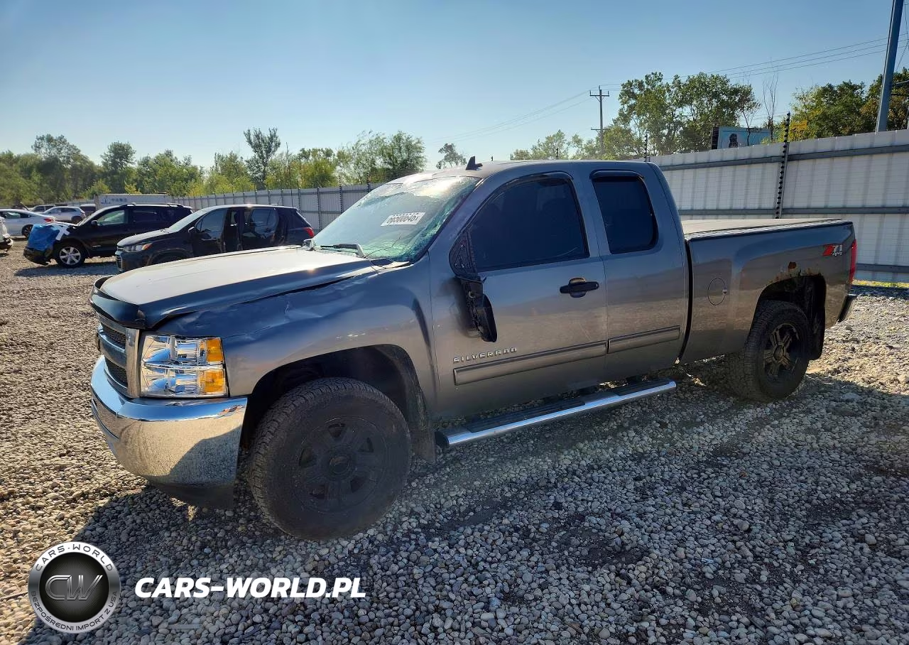 2013 Chevrolet Silverado K1500 Lt VIN:1GCRKSE77DZ185409 - 1