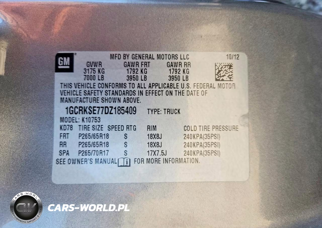 2013 Chevrolet Silverado K1500 Lt VIN:1GCRKSE77DZ185409 - 12