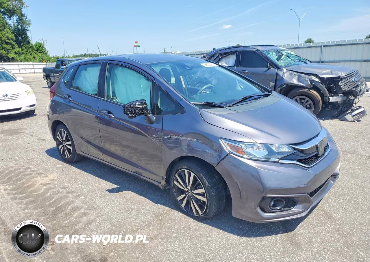 2019 Honda Fit Ex VIN:3HGGK5H85KM724445 - 4