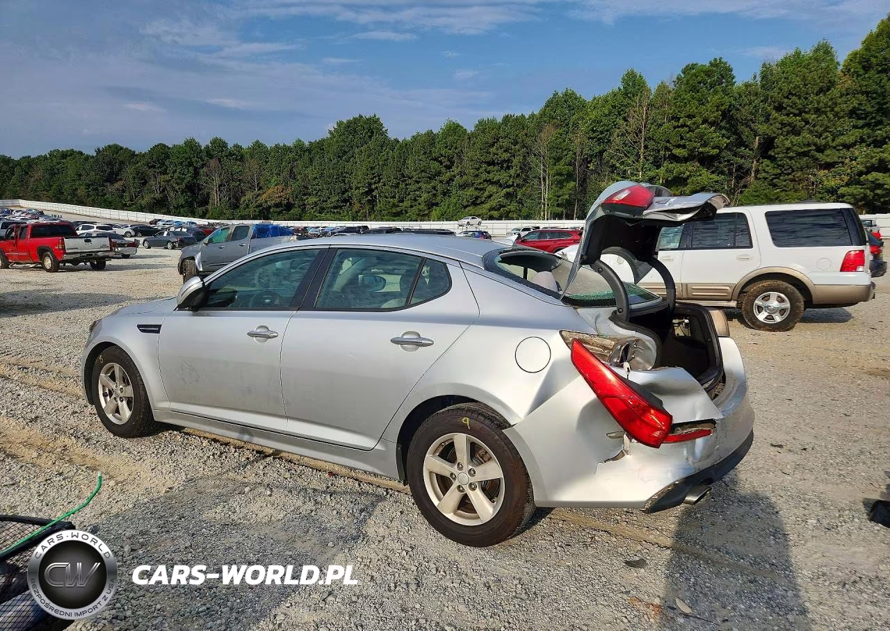 2014 Kia Optima Lx VIN:KNAGM4A70E5497144 - 2