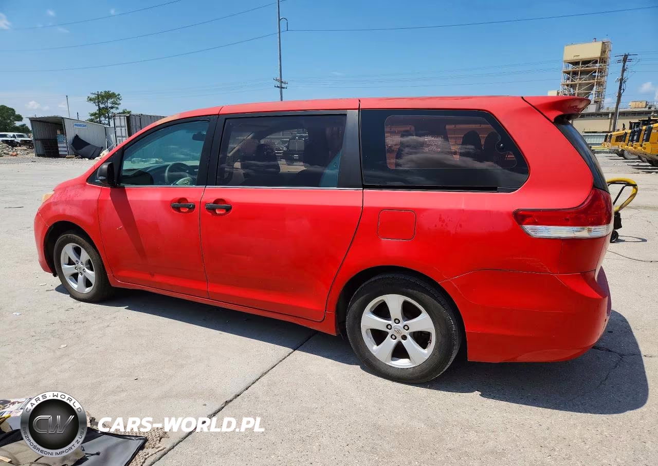 2011 Toyota Sienna Base 7-Passenger VIN:5TDZK3DC6BS089211 - 2