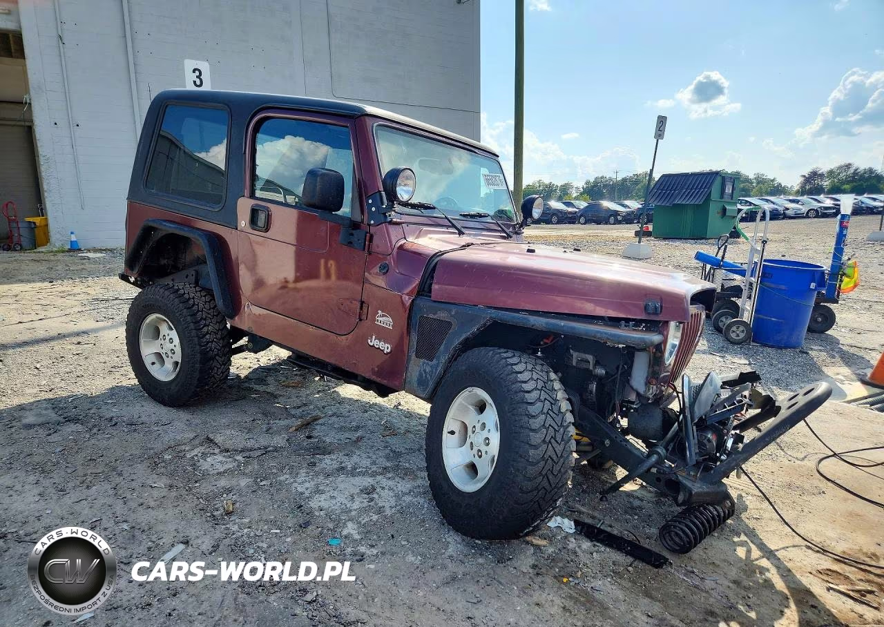 2003 Jeep Wrangler - Tj Sahara VIN:1J4FA59S53P343417 - 4
