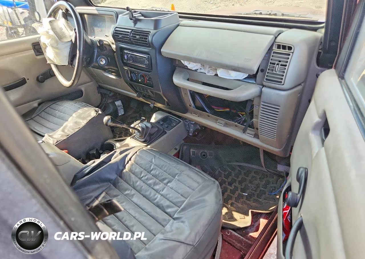 2003 Jeep Wrangler - Tj Sahara VIN:1J4FA59S53P343417 - 8