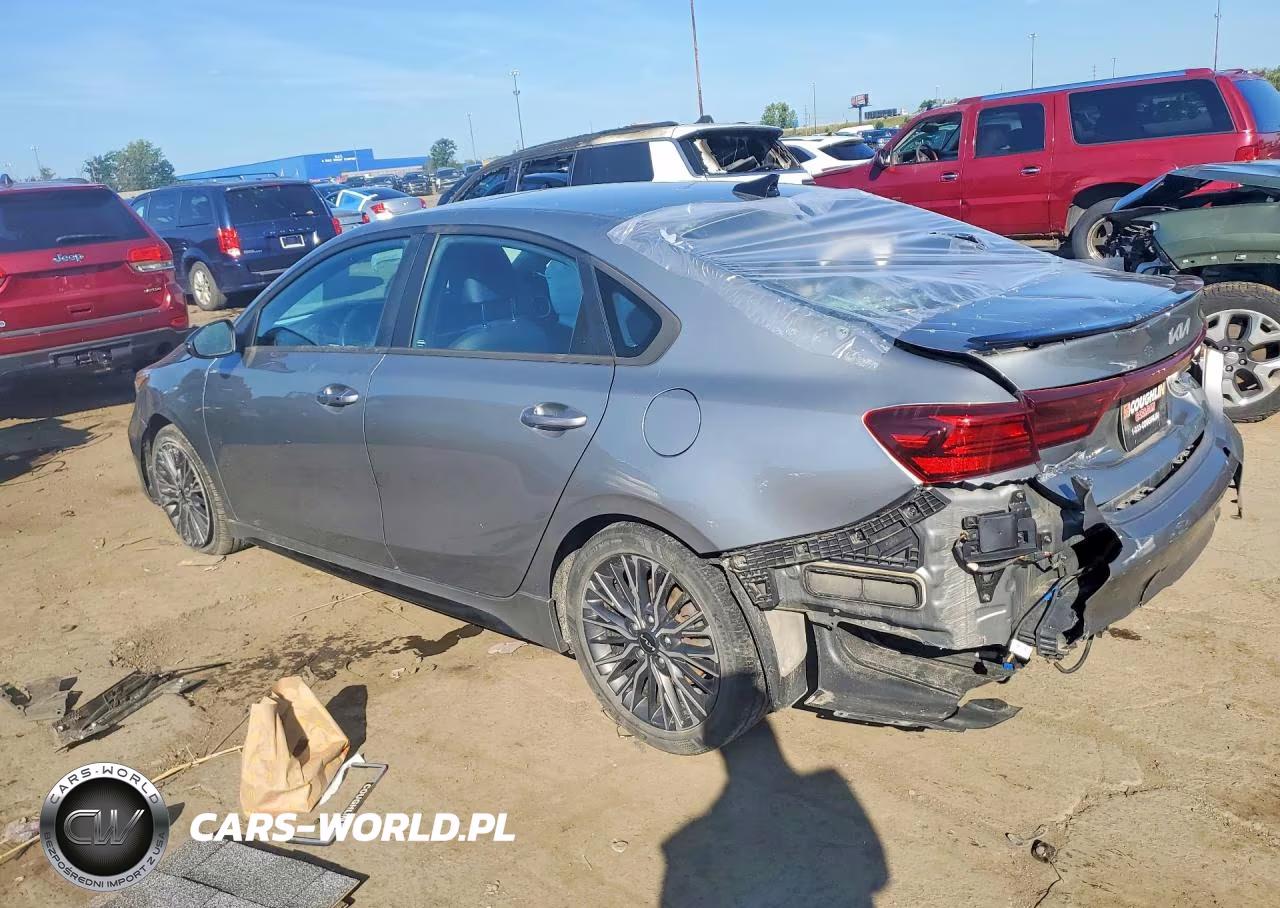 2022 Kia Forte Gt Line VIN:3KPF54AD9NE507871 - 2