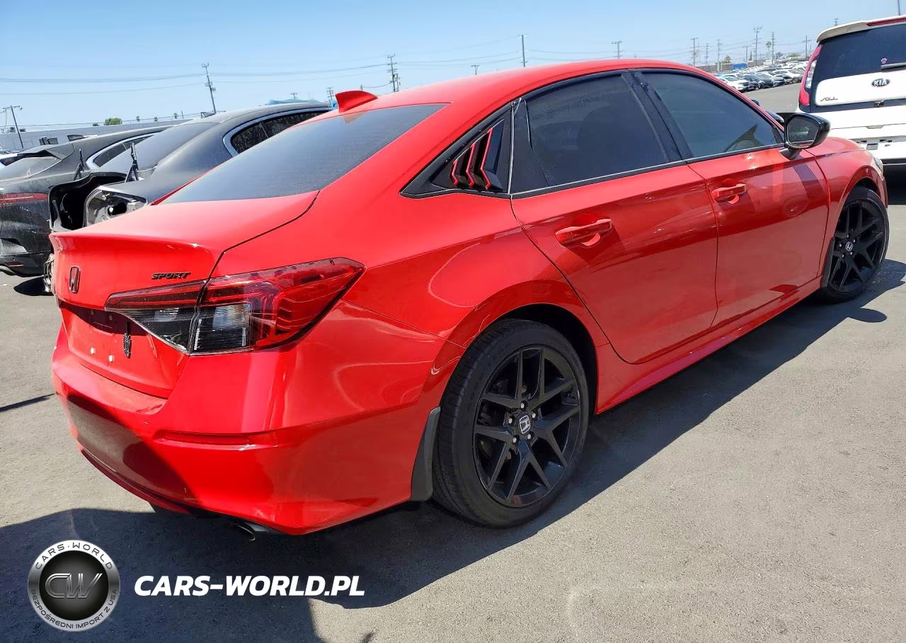2024 Honda Civic Sport VIN:2HGFE2F53RH551673 - 3