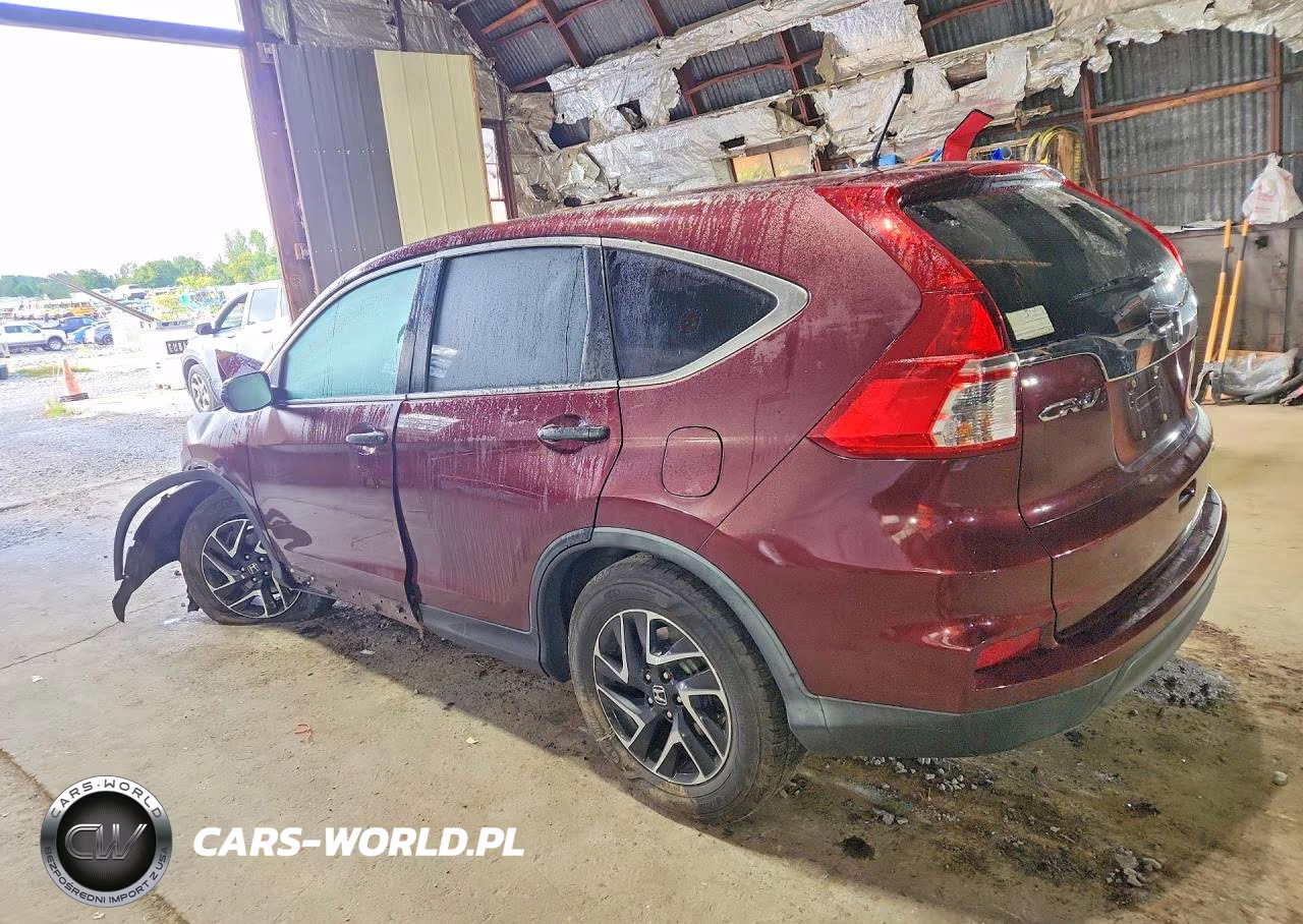 2016 Honda Cr-V Se VIN:5J6RM4H4XGL096779 - 2