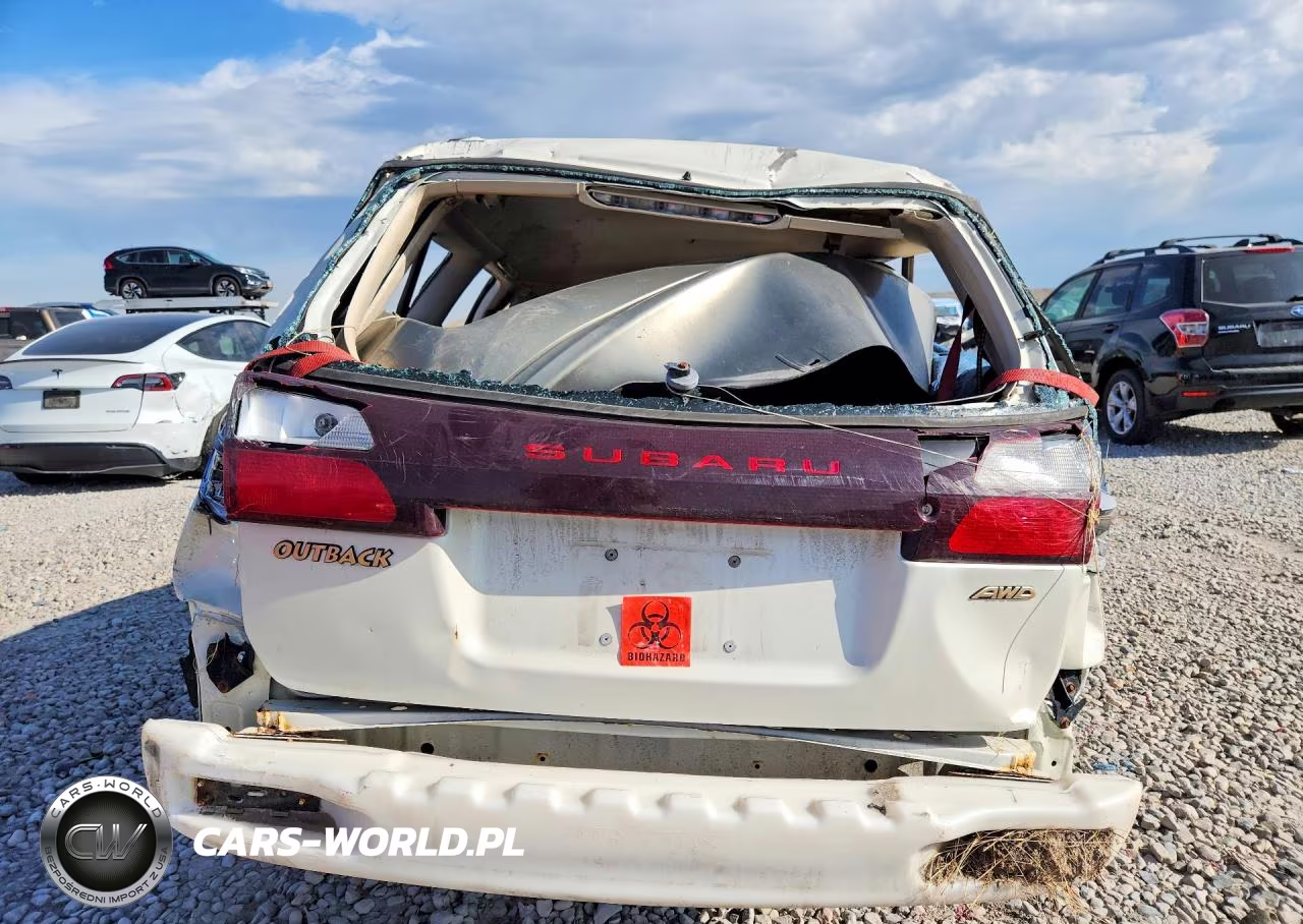 2003 Subaru Legacy Outback Awp VIN:4S3BH675536602027 - 6