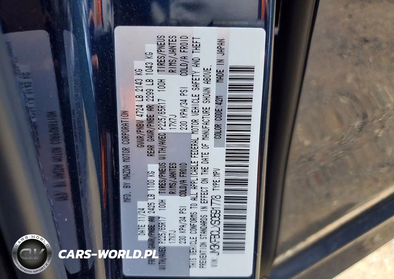 2025 Mazda Cx-5 Preferred VIN:JM3KFBCLXS0591778 - 13
