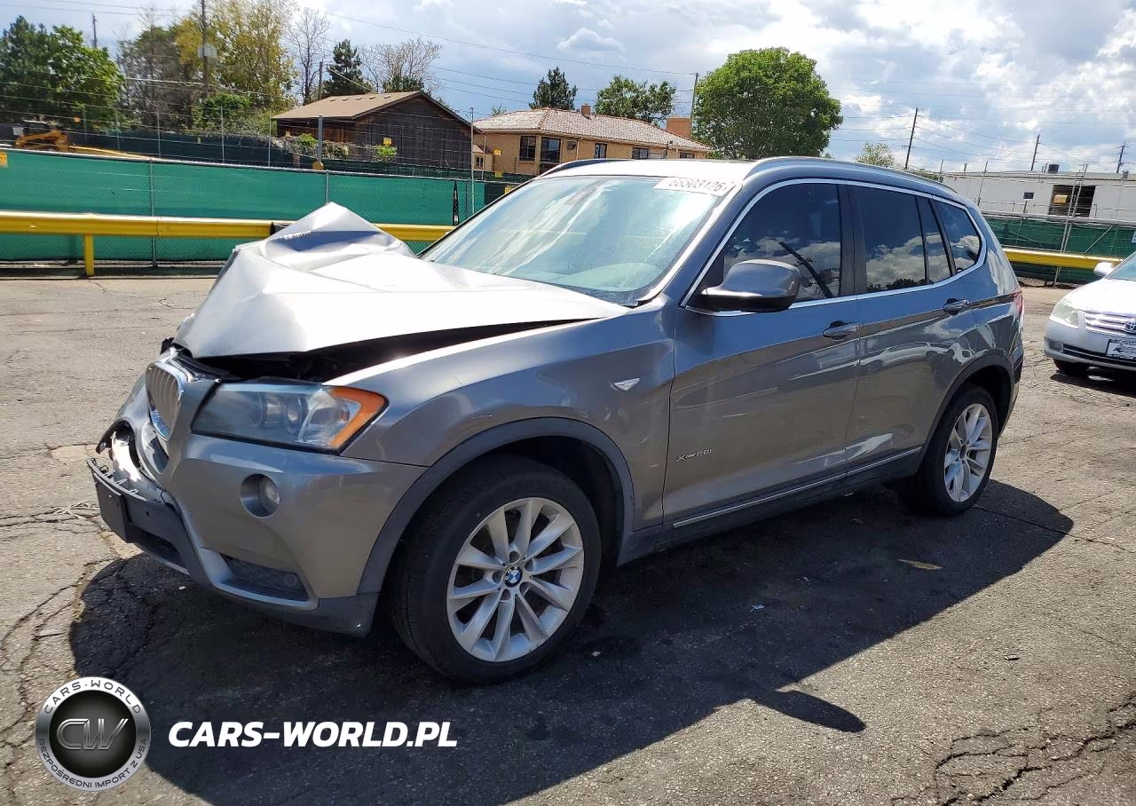 2012 BMW X3 xDrive28I VIN:5UXWX5C57CL721203 - 1