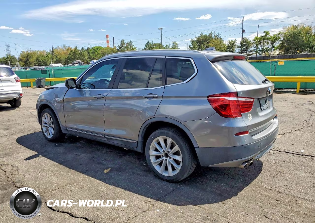 2012 BMW X3 xDrive28I VIN:5UXWX5C57CL721203 - 2