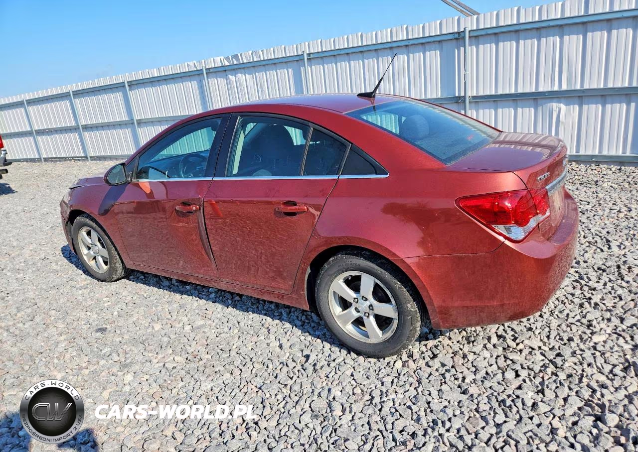 2013 Chevrolet Cruze Lt VIN:1G1PC5SBXD7190302 - 2