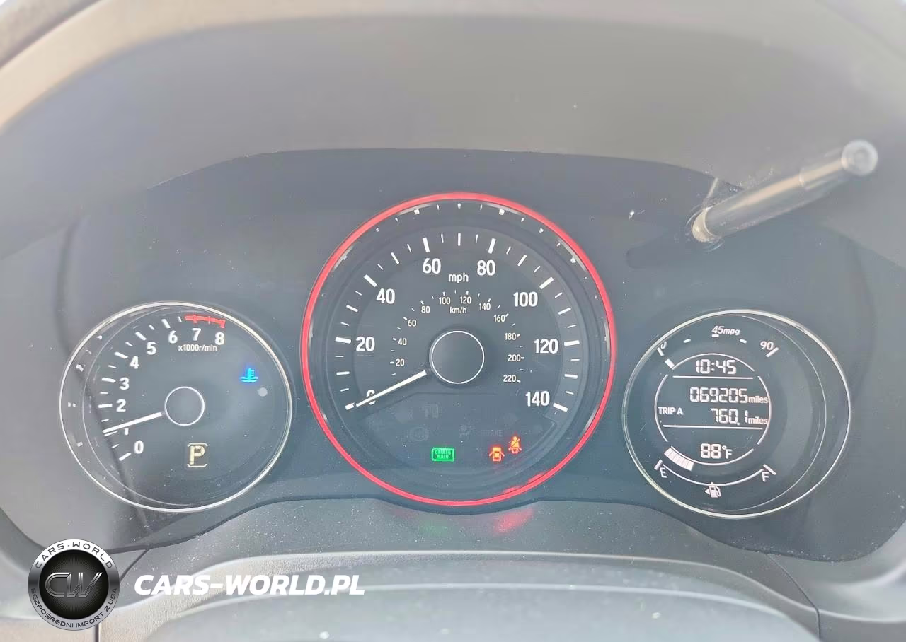 2017 Honda Hr-V Lx VIN:3CZRU5H39HG709552 - 9