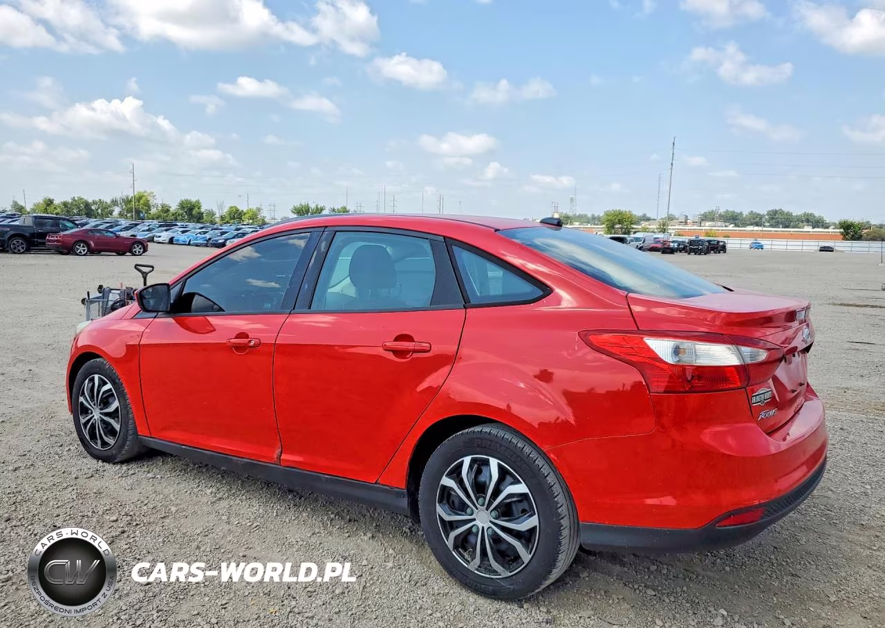 2012 Ford Focus Se VIN:1FAHP3F20CL225570 - 2