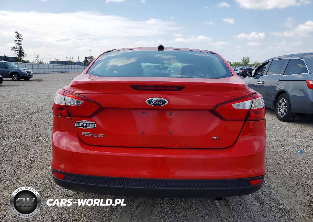 2012 Ford Focus Se VIN:1FAHP3F20CL225570 - 6