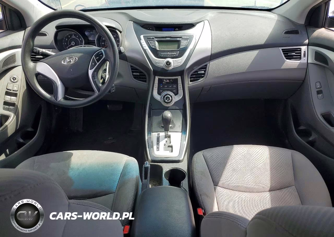2012 Hyundai Elantra Gls VIN:5NPDH4AE3CH068439 - 8