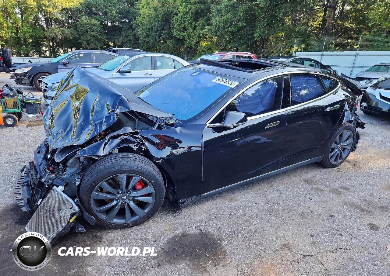 2015 Tesla Model S P85D VIN:5YJSA1H42FF087056 - 1