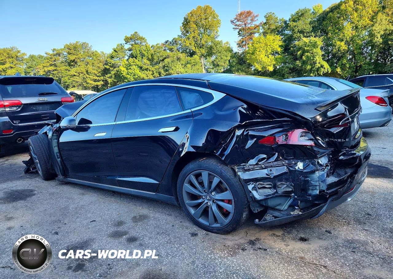 2015 Tesla Model S P85D VIN:5YJSA1H42FF087056 - 2